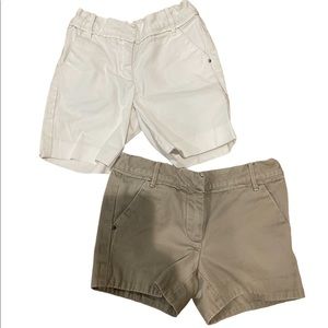 J CREW Girls Chino Shorts Bundle